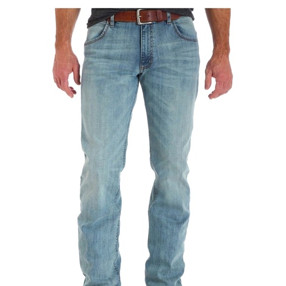 Wrangler Gray Straight-Leg Jeans Versatile Style - Picture 12 of 14